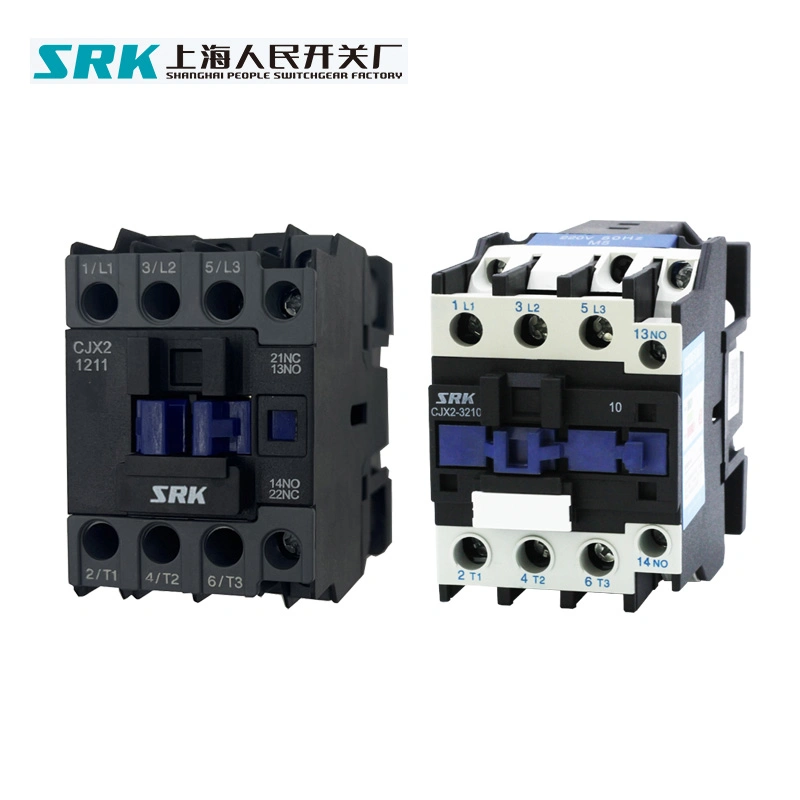 China Top500 Enterprise Factory Cjx2 LC1d 50Hz 60Hz Customized Voltage 9A 12A 25A 32A 40A 50A 65A 80A 95A Telemecanique Magnetic AC Contactor